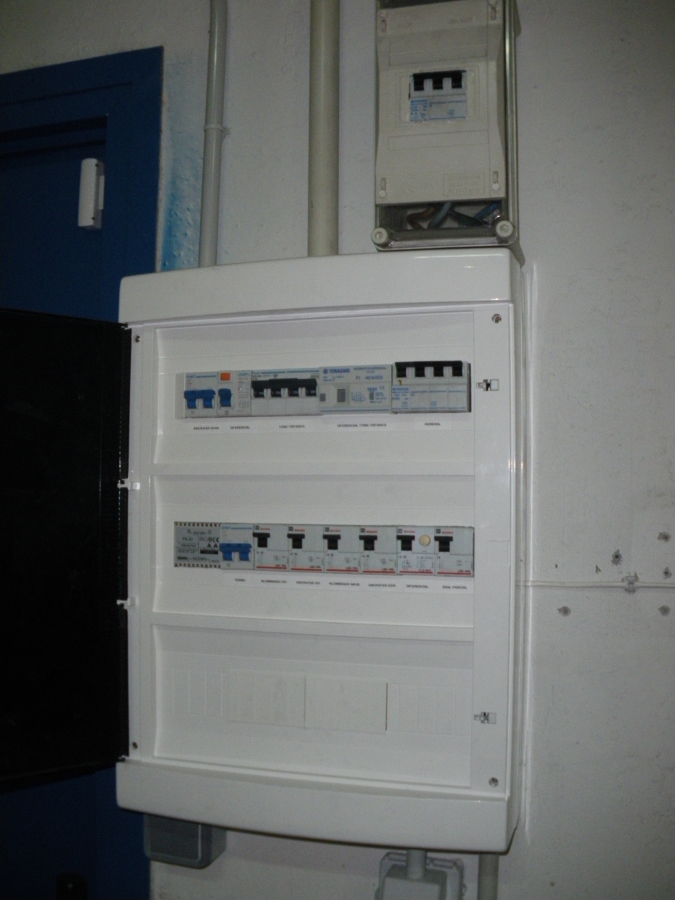 Cuadro de almacen industrial