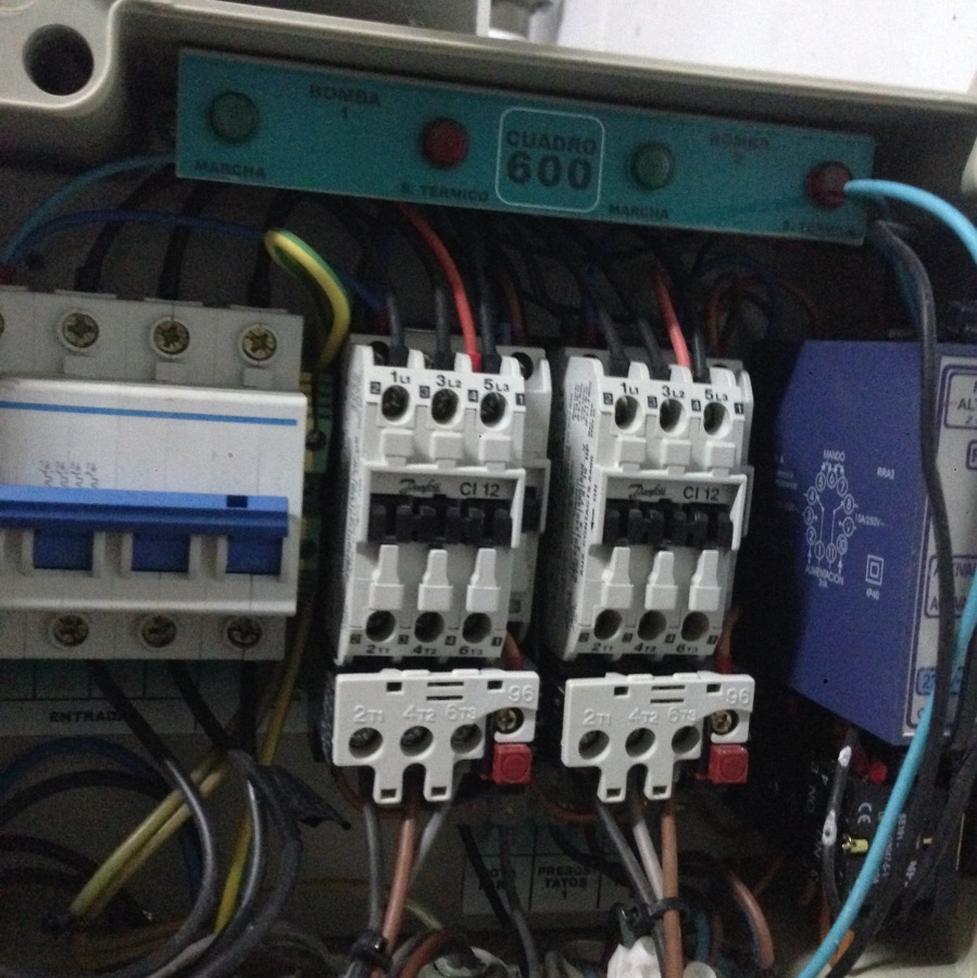 Cuadro de bomba Com. de Pro. en Ocaña