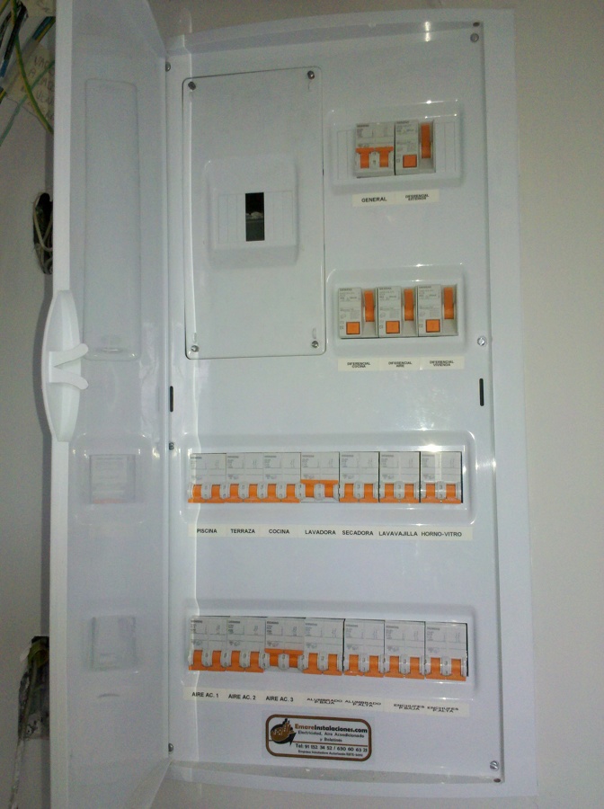 Cuadro de vivienda siemens
