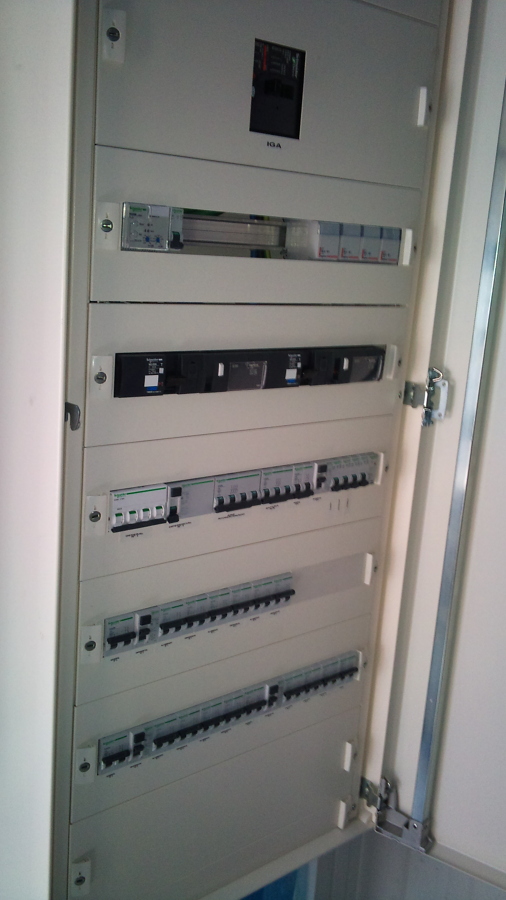 Cuadro electrico de nave industrial de alimentación