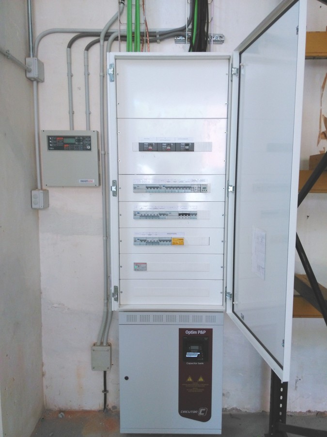 Cuadro General y bateria de condensadores