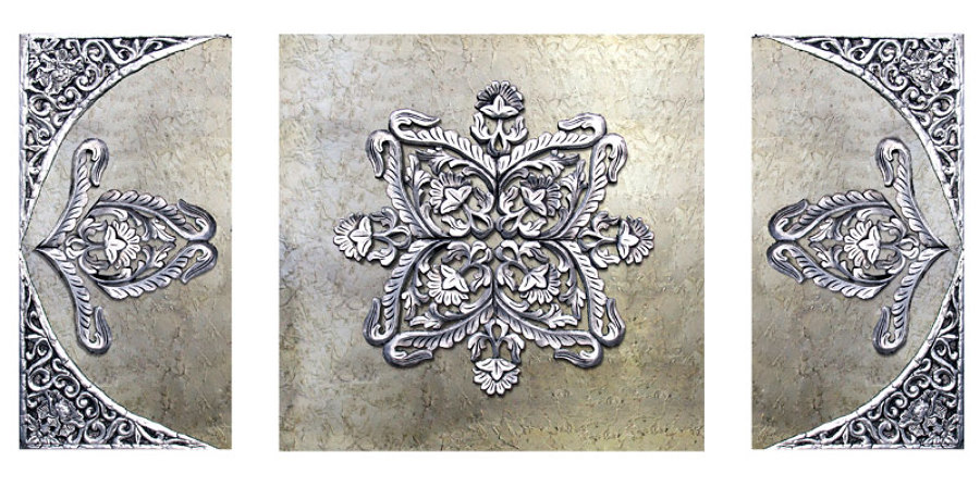 cuadro tripco en relieve