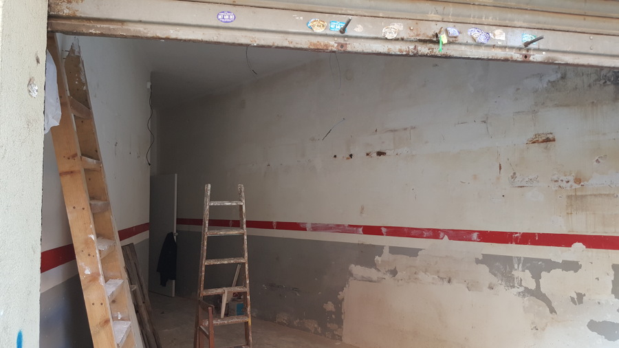 Cuando empezamos la obra 