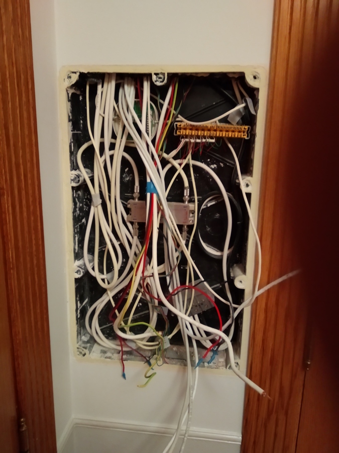 Cuaro de telecomunicaciones (antes)