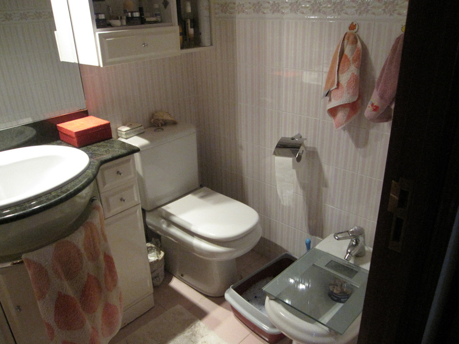 Cuarto de baño antes de la reforma