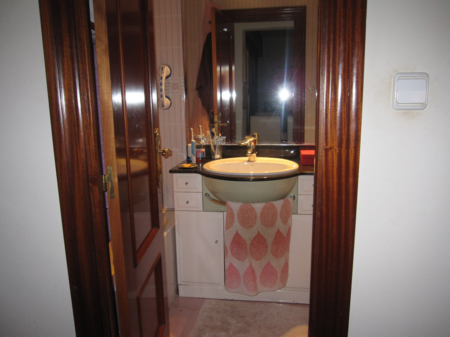 Cuarto de baño antes de la reforma