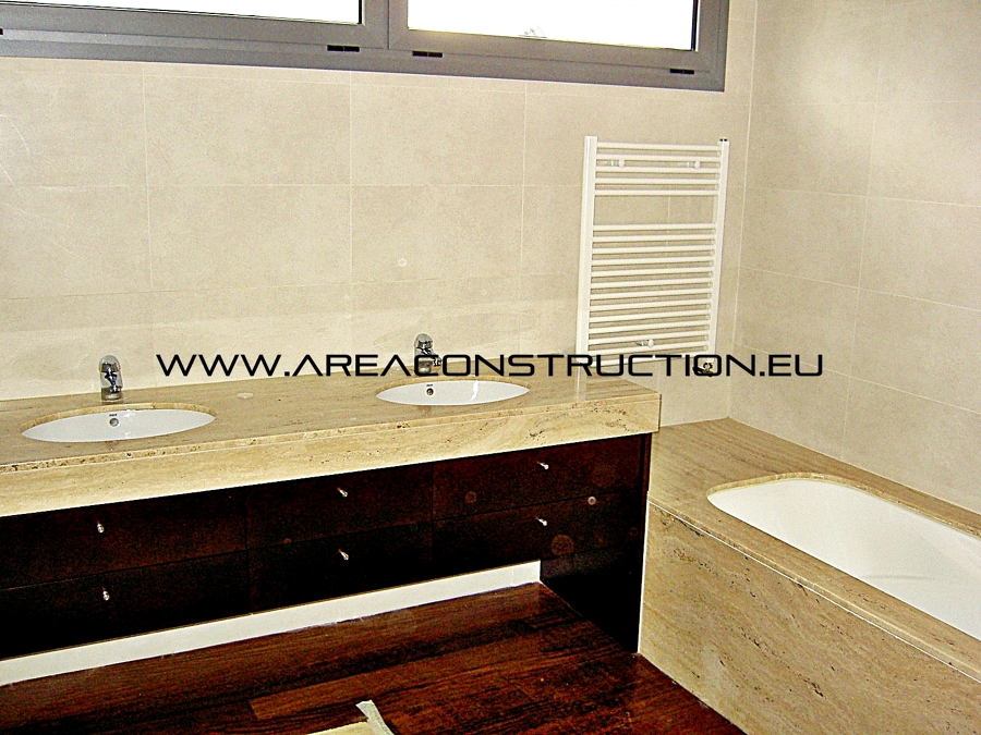 Cuarto de baño de la suite