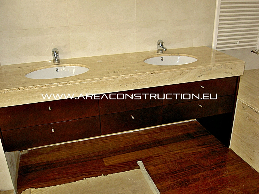 Cuarto de baño de la suite