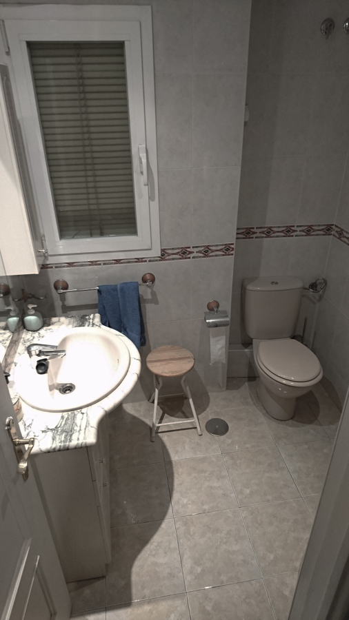 Cuarto de baño 2, estado inicial.