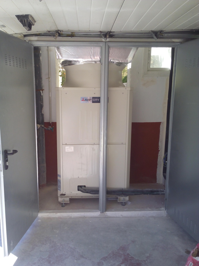 Cuarto máquinas en garaje