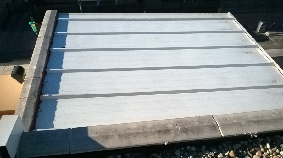 Cubierta con filtraciones a Impermeabilizar e Aislar.