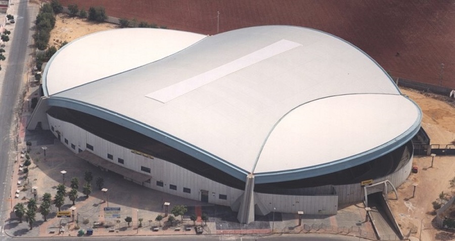 Cubierta espacial Velódromo Dos Hermanas.