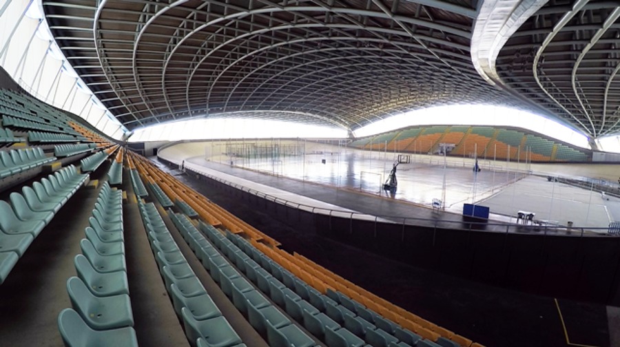 Cubierta espacial Velódromo Dos Hermanas.