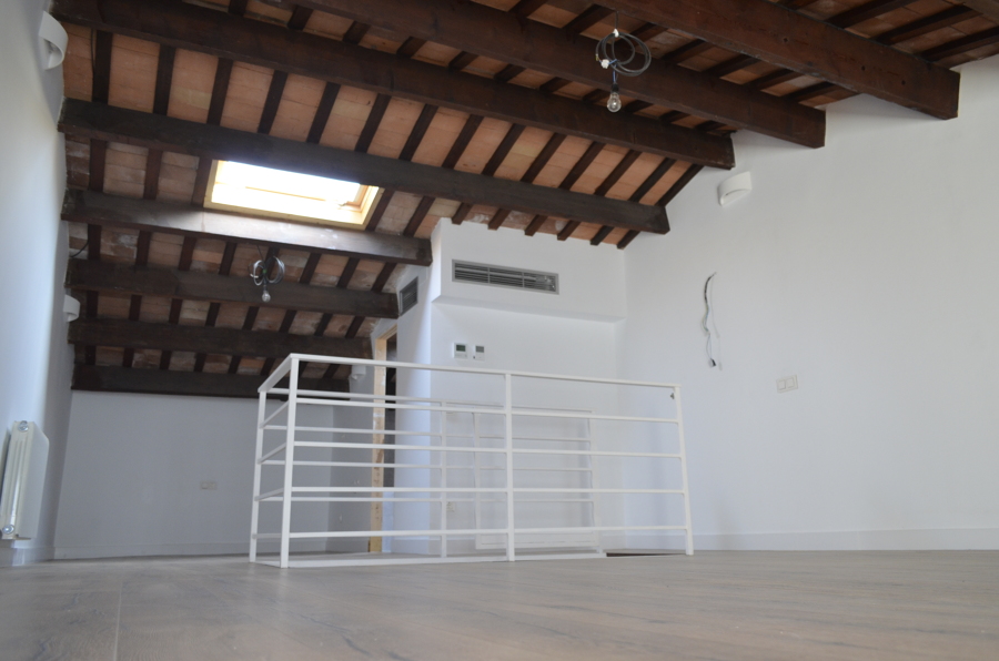 CUBIERTA VIGAS MADERA REFORMADA