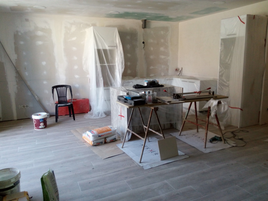 cuina menjador abans de pintar