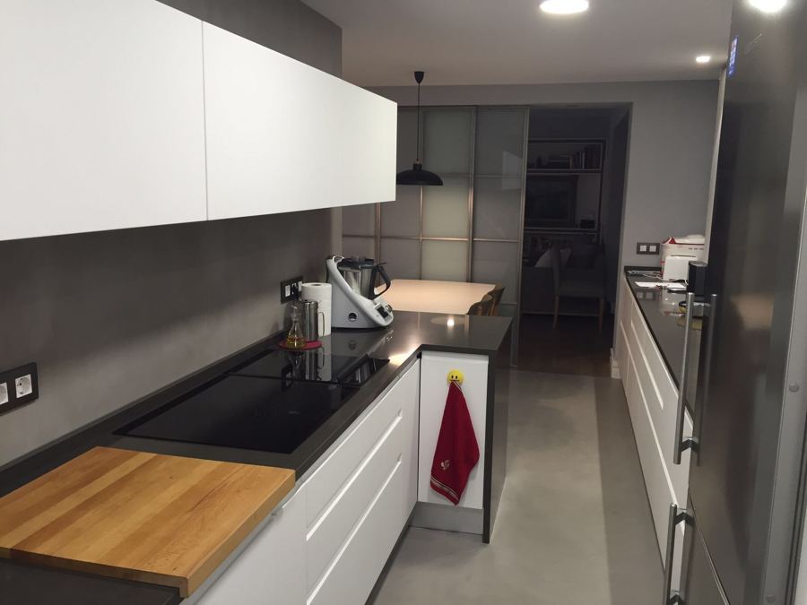 De la cocina al  salon