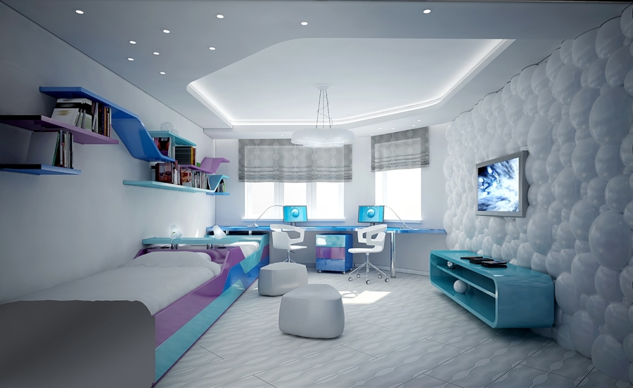 Decodesk - decoracion de paredes en un canal de la televisión Rusa 