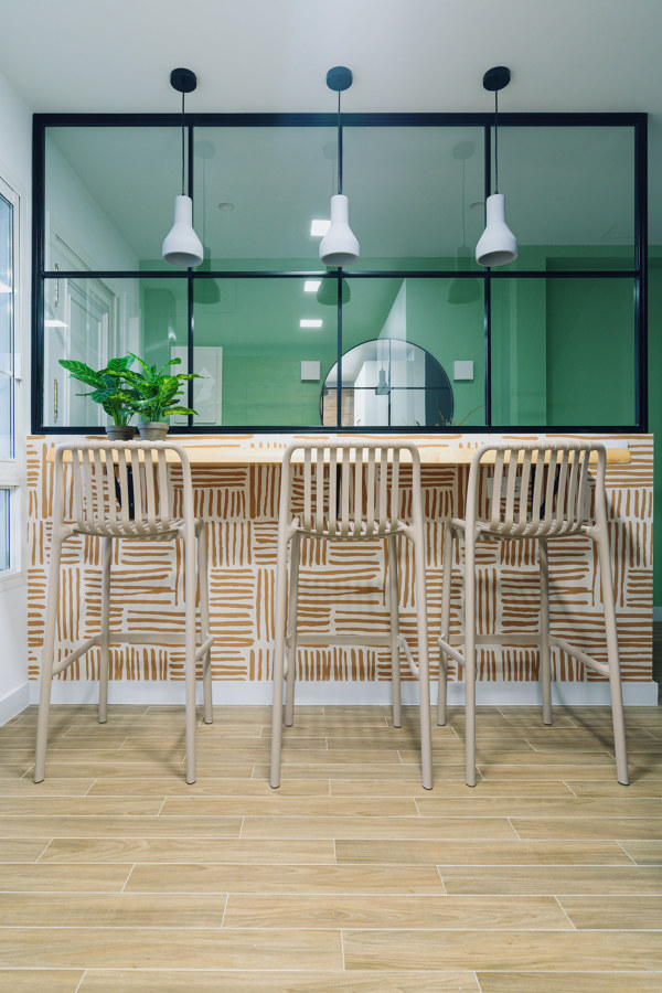 Decoración barra cocina