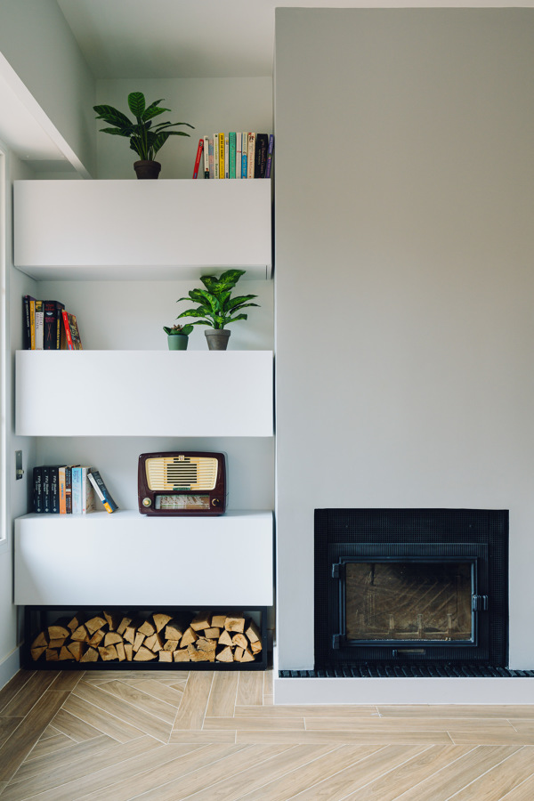 Decoración chimenea