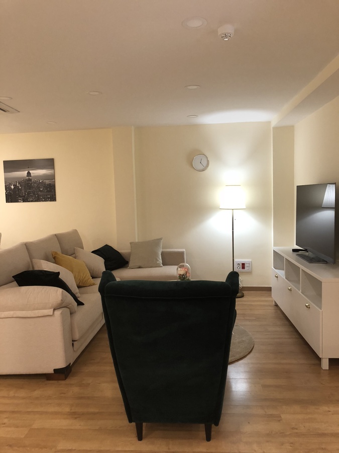 Decoración de muebles en el salón