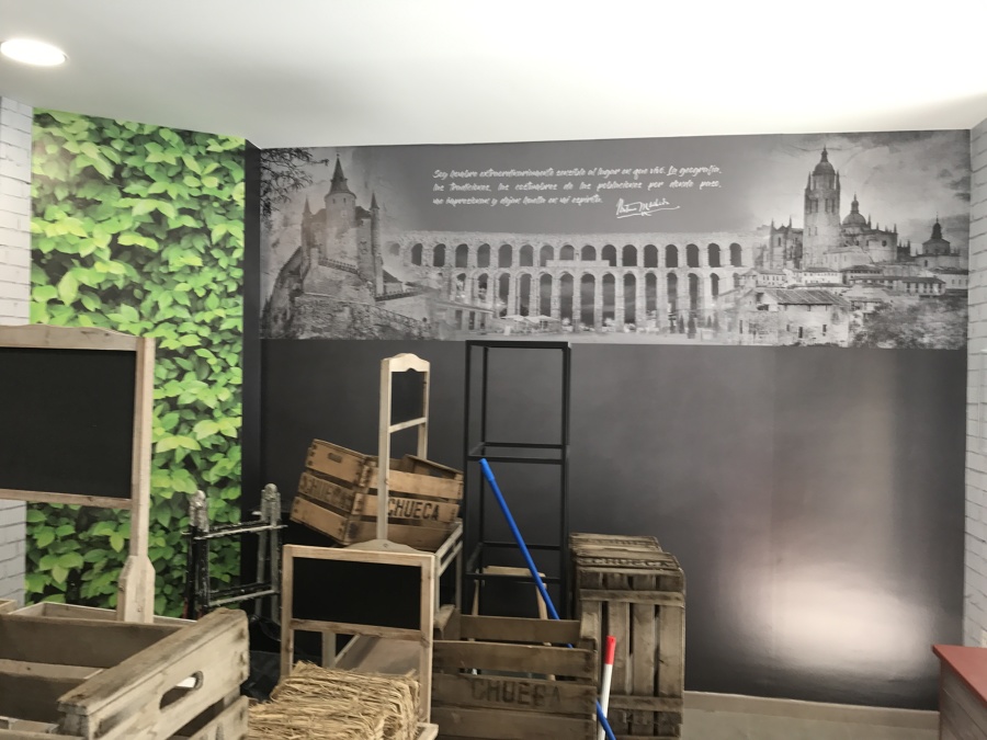 decoracion de tienda en segovia