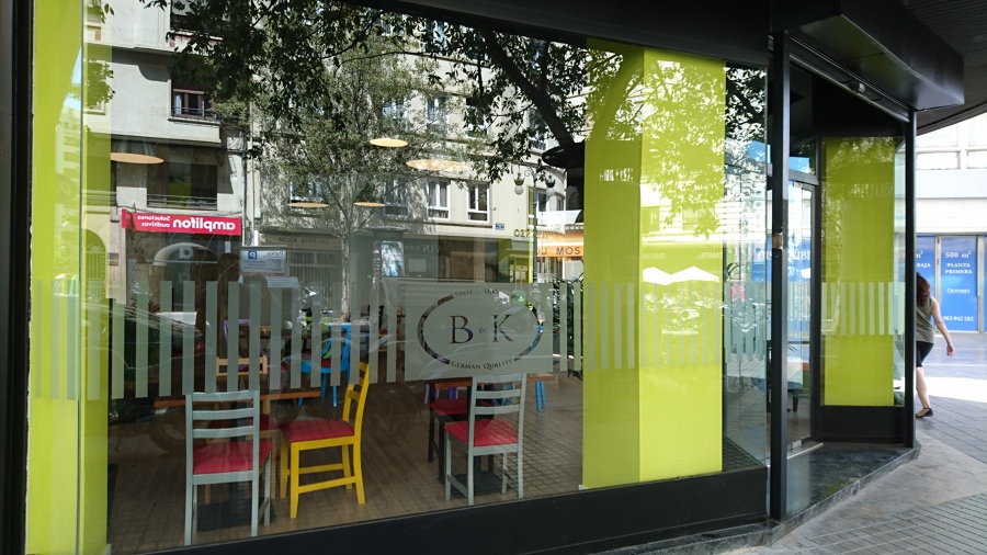 DECORACIÓN ESCAPARATE VINILO EFECTO ACIDO