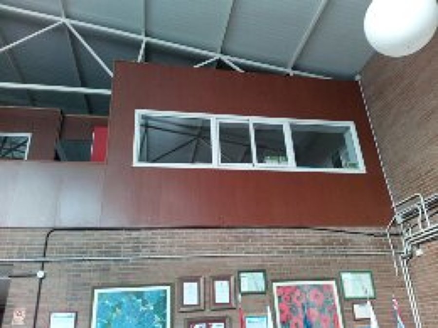 Decoración Hall Colegio Madrigal