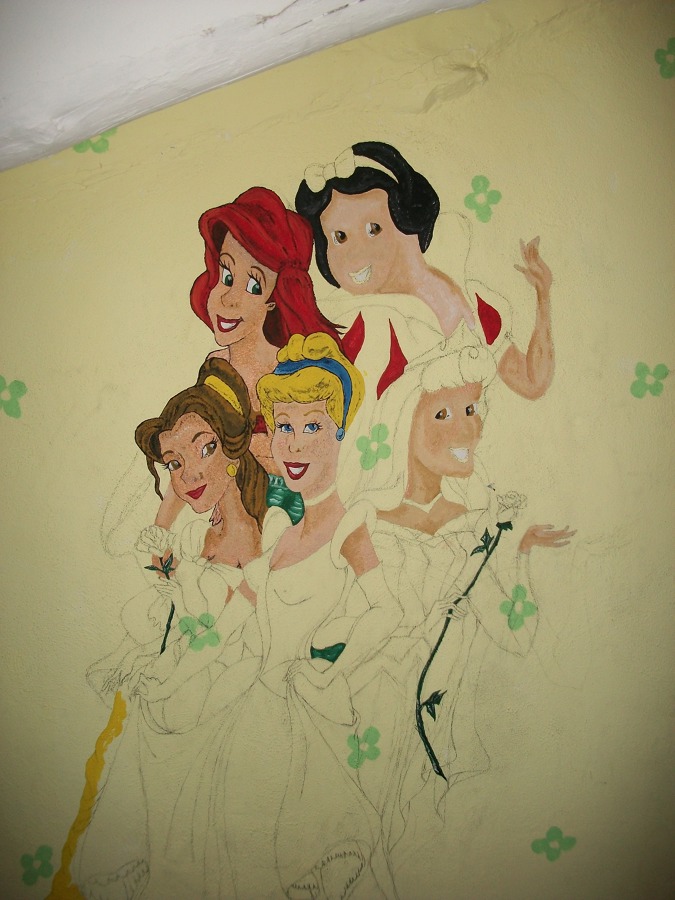 Decoración Infantil  Pintura a mano alzada 