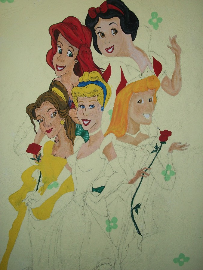 Decoración Infantil  Pintura a mano alzada 