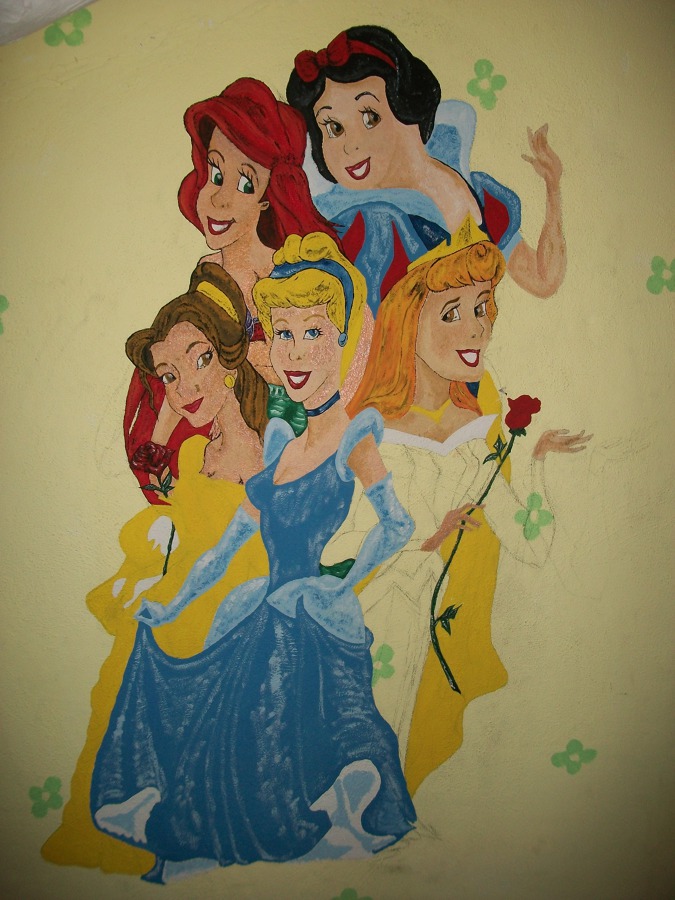 Decoración Infantil  Pintura a mano alzada 