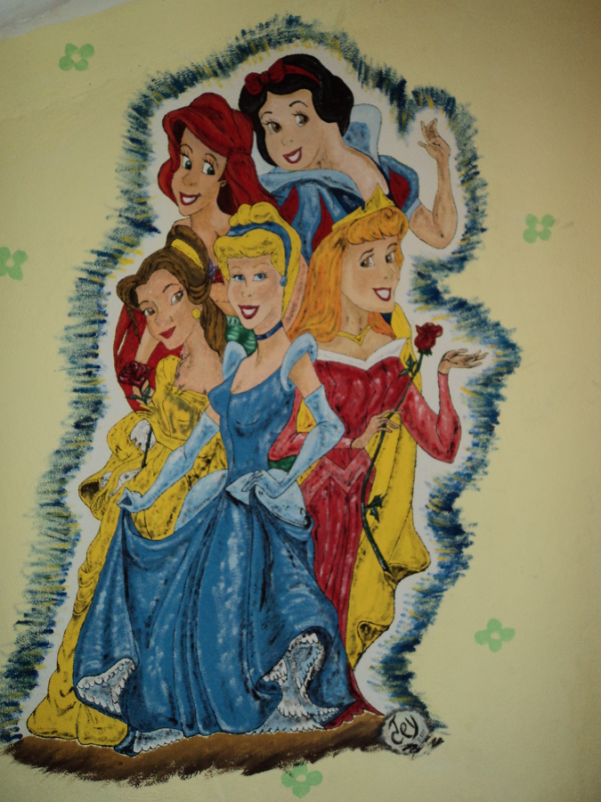 Decoración Infantil  Pintura a mano alzada 