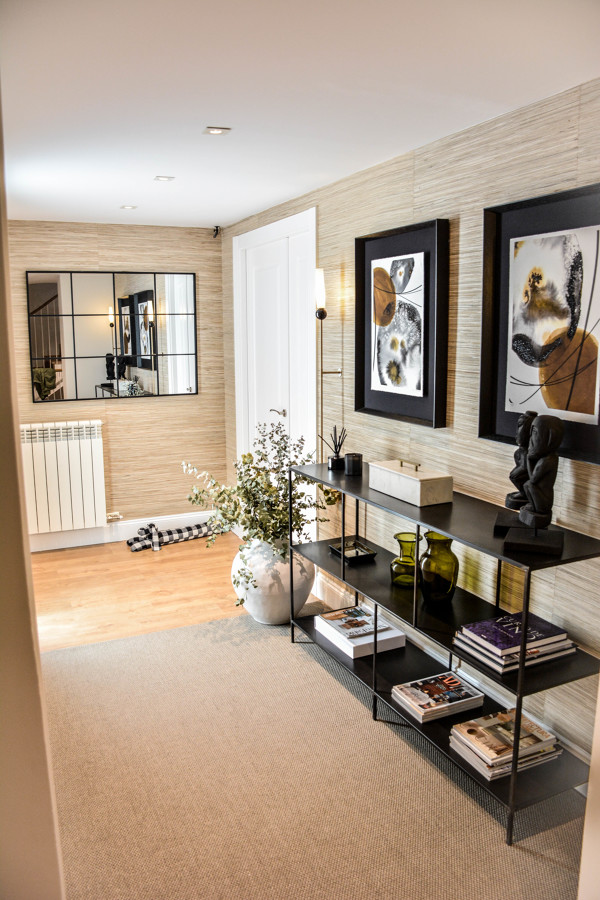 Decoración y entrada de Hall