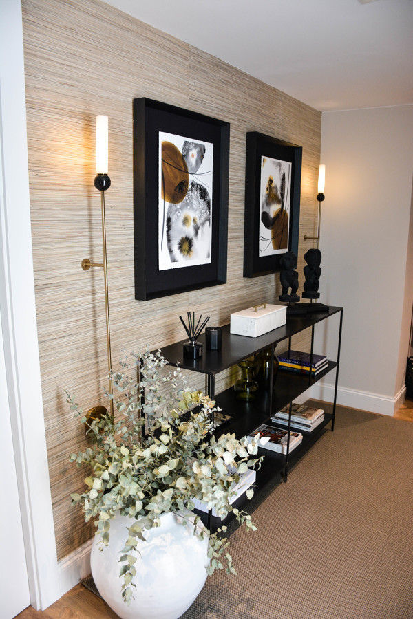 Decoración y entrada de Hall