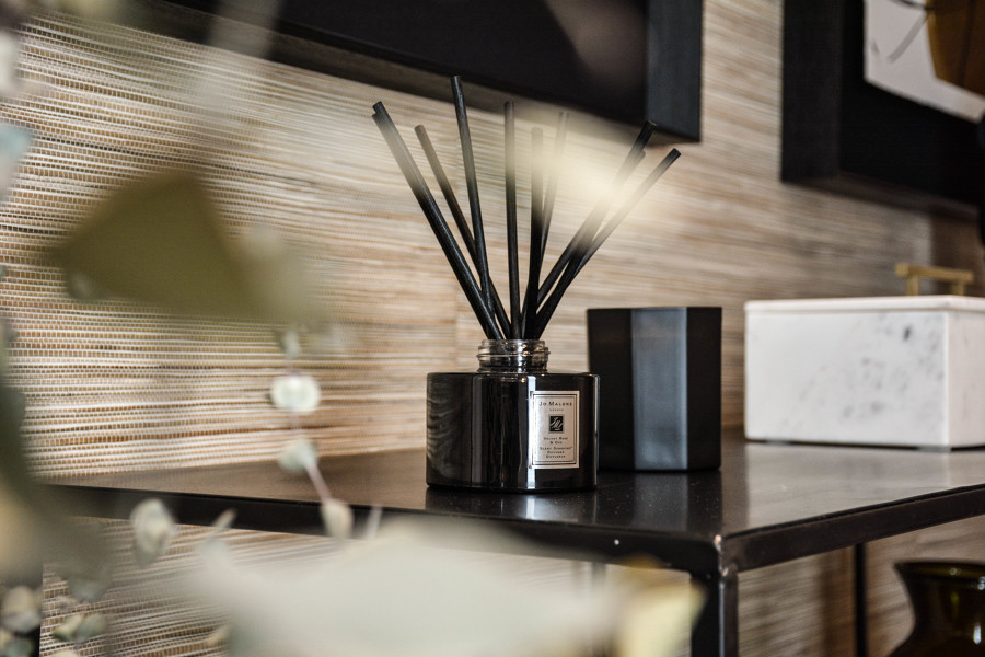 Decoración y entrada de Hall