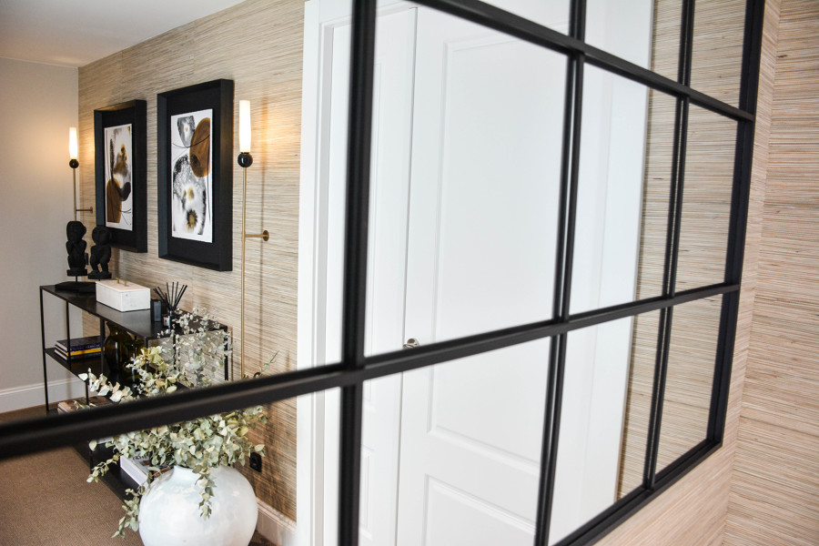 Decoración y entrada de Hall