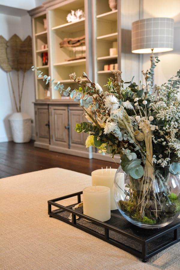 DECORACIÓN Y MOBILIARIO DE SALÓN COMEDOR Y ENTRADA