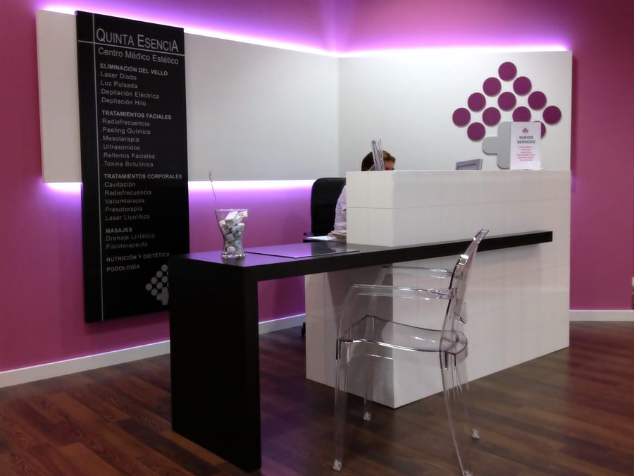 Decoración Zona Recepción Local Comercial