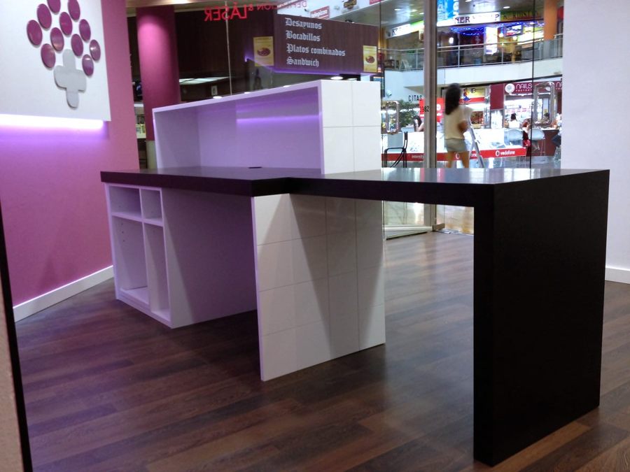 Decoración Zona Recepción Local Comercial