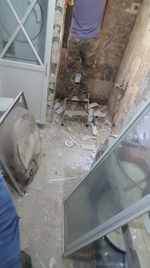Demolicion del baño