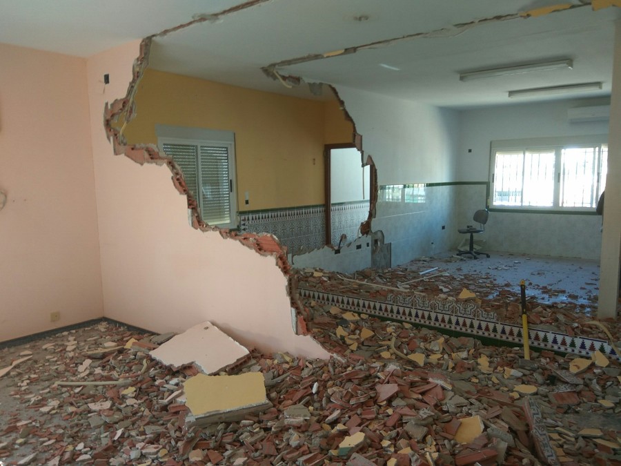 Demolición Tabiquería Interior Oficinas