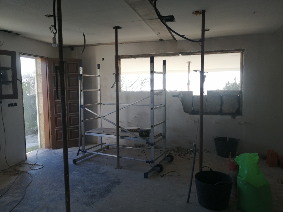 Demolición ventanta