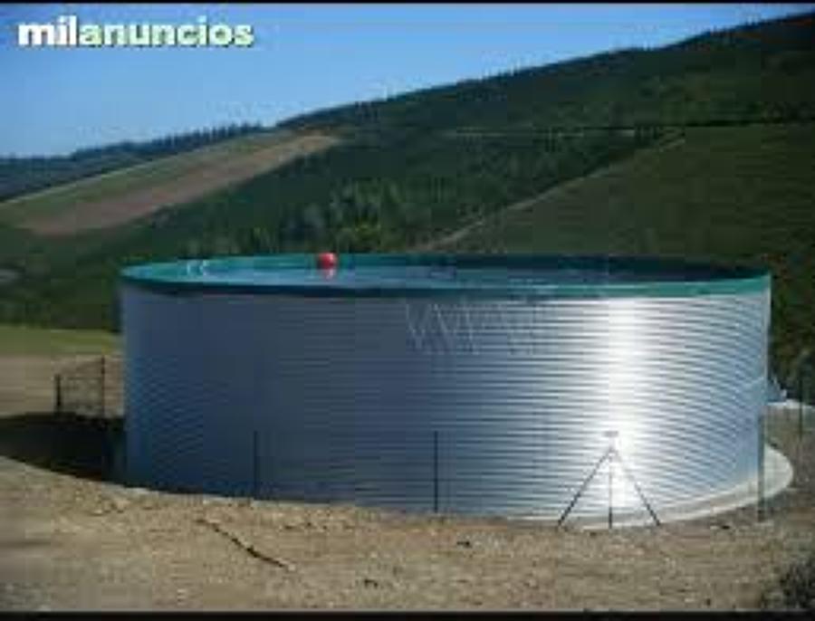 deposito metalico para agua