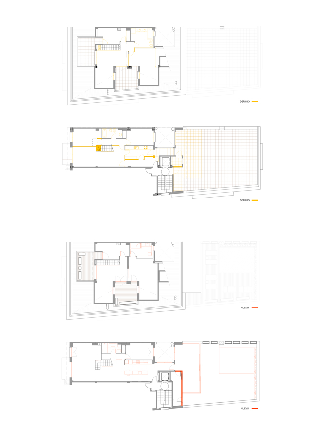 Derribo y obra nueva