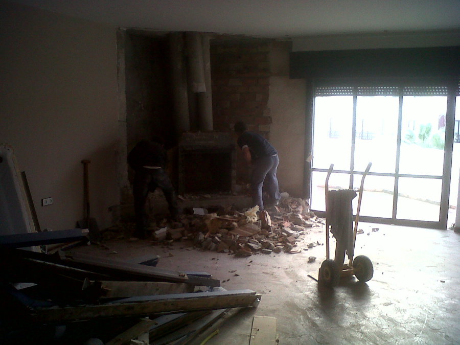 derrivo de tabiques techos para nuevo proyecto