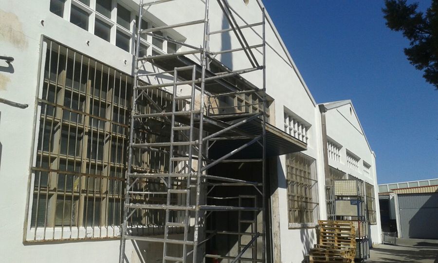Desarrollo trabajos Naves Industriales