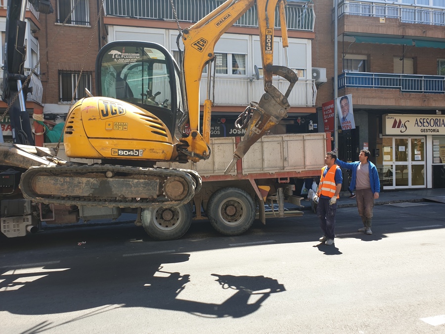 Descargando máquina para empezar a trabajar