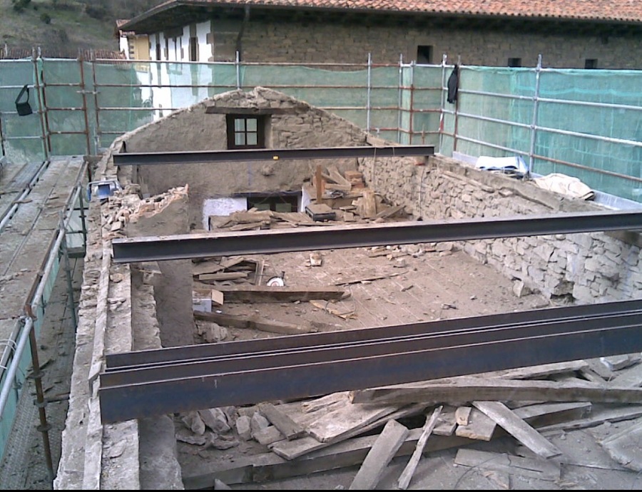 Desescombro de cubierta 