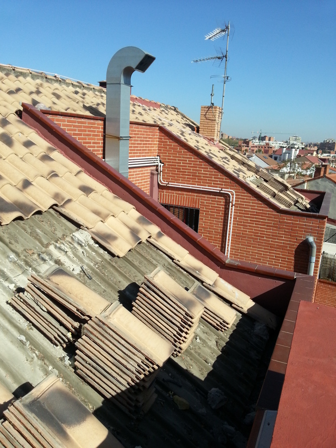 Desmantelamiento de tejado