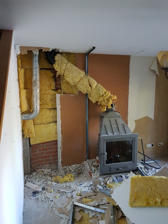 DESMONTADO DE CHIMENEA