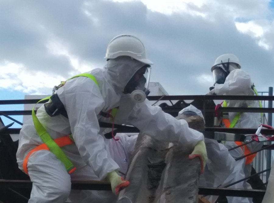 Desmontado de cubierta